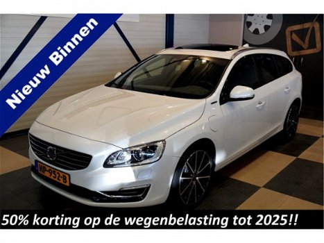 Volvo V60 - €16313 ex.BTW 7% Bijtelling tot 01-2021 2.4 D5 Twin Eng. AWD 173kW/235pk Aut6 PIHV Sp.Ed - 1