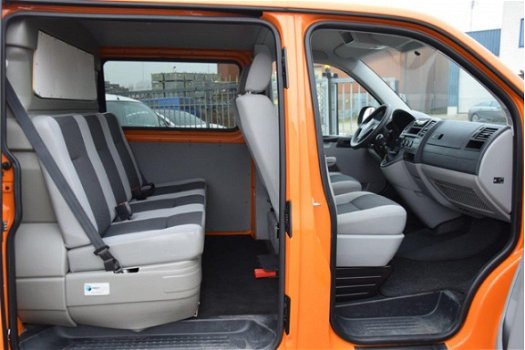 Volkswagen Transporter - 2.0 TDI 115pk Lang D.C. Airco 04-2015 - 1