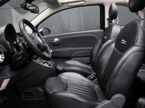 Fiat 500 C - 0.9 TwinAir Lounge Automaat | Leder | Xenon | - 1