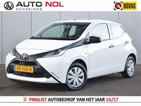 Toyota Aygo - 1.0 VVT-i x-fun Elek Ramen Airco Radio BT Led Dagrijverl - 1