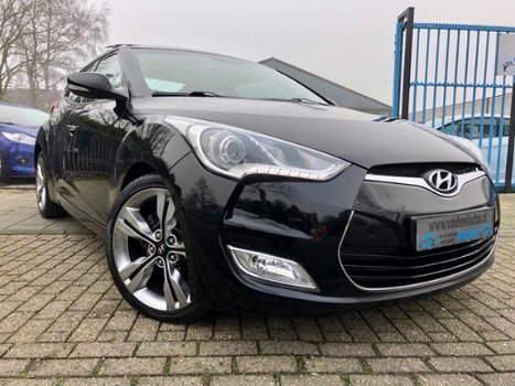 Hyundai Veloster - 1.6 GDI i-Catcher Aut Clima Elek Pakket 18” Navi Pdc Led Nw Apk - 1