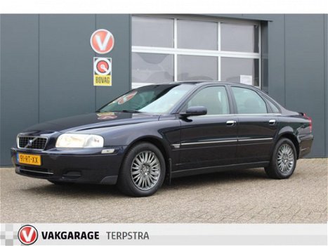 Volvo S80 - 2.4 D5 Graphite (164pk) Half-Leder /Airco /Cruise /Elek. pakket /Radio-CD /Armsteun /Dee - 1