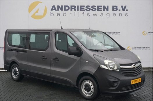 Opel Vivaro - 1.6CDTI L2H1 9-Pers. *64.468KM* Cruise control, Navi, Parkeersensoren - 1