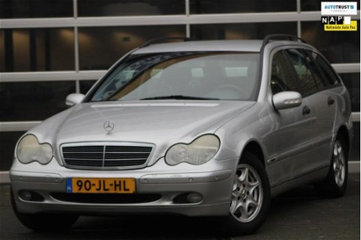 Mercedes-Benz C-klasse Combi - 180 Elegance Automaat Leder Climate Control 3-6-12 M Garantie - 1