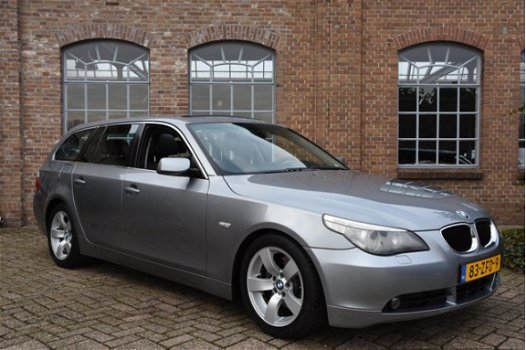 BMW 5-serie Touring - 530d Executive 2004 221.356 KM Automaat Youngtimer leder navi cruise clima Pan - 1