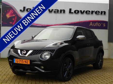 Nissan Juke - 1.2 DIG-T S/S Tekna Clima / Leer / Navi / Schuifdak / Xenon - 1