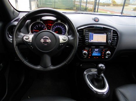 Nissan Juke - 1.2 DIG-T S/S Tekna Clima / Leer / Navi / Schuifdak / Xenon - 1