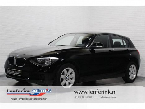 BMW 1-serie - 114i 102pk 5 Drs Airco, LMV, Radio/CD, Stoelverwarming, Slechts 95 dkm - 1