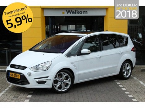 Ford S-Max - 2.0 EcoBoost 203PK S Edition AUTOMAAT / NAVI / PDC / ADAP. CRUISE / FULL OPTIONS - 1