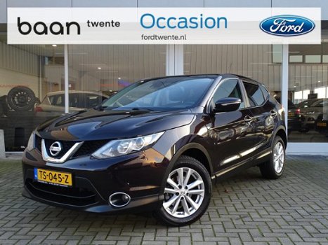 Nissan Qashqai - 1.2 115pk DIG-T Connect Edition; Pano-dak, Navi, Cruise control - 1