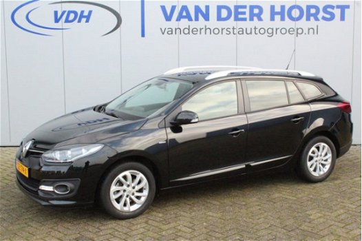 Renault Mégane Estate - 1.2-116pk. TCe Limited. Airco, navi, trekhaak 1.500kg trekgewicht - 1