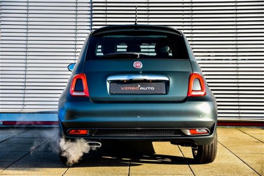 Fiat 500 - TWIN AIR TURBO 85 PK ROCKSTAR SPORT MATGROEN CLIMA - CRUISE - NAVI - LMVELGEN - BLUETOOTH - 1