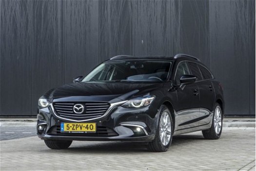 Mazda 6 Sportbreak - 2.0 SkyActiv-G 165 PK TS+ ✅ NAVI ✅ LED ✅ CLIMA ✅ CRUISE - 1