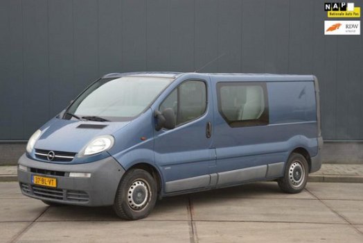 Opel Vivaro - 1.9 D L2H1 Dubbel cabine Airco Schuifdeur - 1