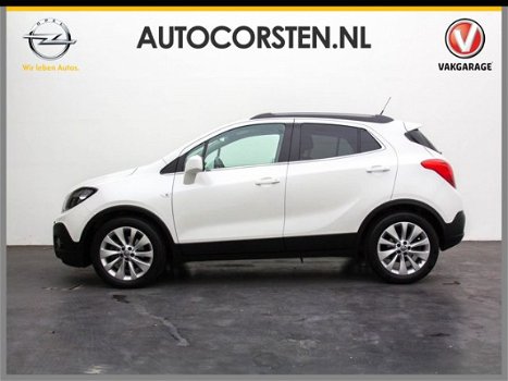 Opel Mokka - 1.4T 140pk Leer Navi Pdc ✅ AGR Trekh. Tel. Usb Ecc 18'' Cruise Intellilink Stuur+stoelv - 1