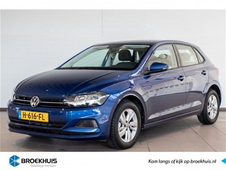 Volkswagen Polo - 1.0 Comfortline l Airco l CruiseControle l Navi by App l AppleCarplay l Lichtmetaa - 1