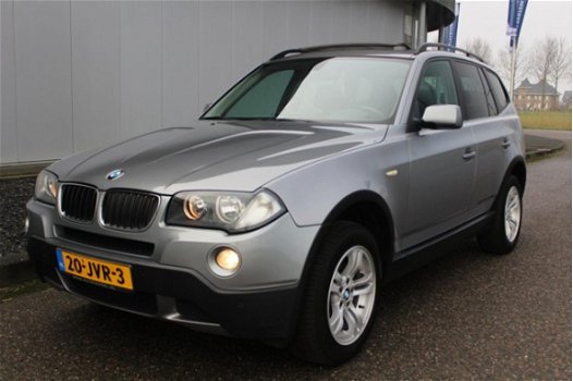 BMW X3 - 2.0d High Executive Panoramadak Airco Navigatie Automaat Leder Dvd Speler - 1