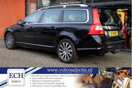 Volvo V70 - D4 163 pk Automaat, Schuifdak, Xenon, Leer, Adaptieve CC - 1
