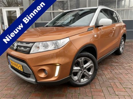 Suzuki Vitara - 1.6 Exclusive Navigatie 17inch Cruise Cv Hoge zit 2015 km 72.000 - 1