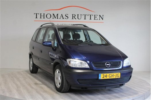 Opel Zafira - 1.6-16V Comfort 2000/ NAP/ Airco/ Elek ramen + Spiegels/ Radio CD/ Nette Auto/ Nieuwe - 1