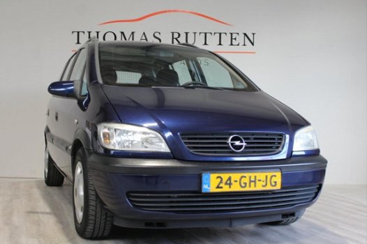 Opel Zafira - 1.6-16V Comfort 2000/ NAP/ Airco/ Elek ramen + Spiegels/ Radio CD/ Nette Auto/ Nieuwe - 1