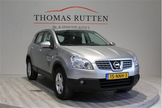 Nissan Qashqai - 1.6 Acenta 2008/ Cruise/ Clima/ PDC/ Stuur bed./ Trekhaak/ Elek ramen + Spiegels/ O - 1