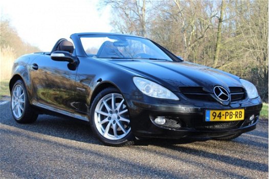 Mercedes-Benz SLK-klasse - 200 K. Automaat Airscarf Navigatie Leder orig.Nederlands - 1