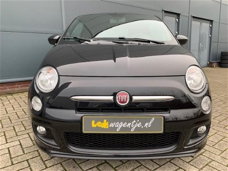 Fiat 500 - 1.2 500S * alcantara * 16 inch * airco * all black - 1