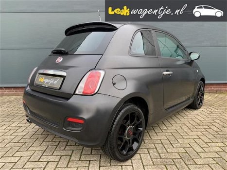 Fiat 500 - 1.2 500S BlackJack * matzwart * 16