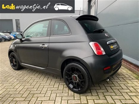 Fiat 500 - 1.2 500S BlackJack * matzwart * 16