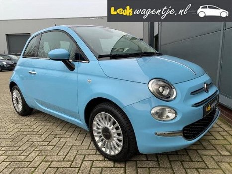 Fiat 500 - 1.2 Lounge * navigatie * climate * p-sensor * tft - 1