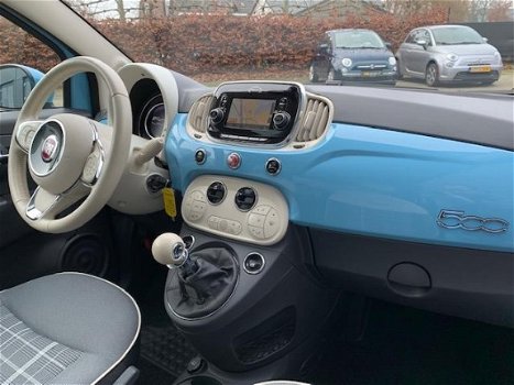 Fiat 500 - 1.2 Lounge * navigatie * climate * p-sensor * tft - 1