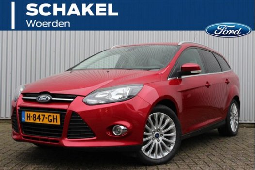 Ford Focus Wagon - 1.6 EcoBoost 150pk Titanium Trekhaak, Navigatie, Cruise Control - 1