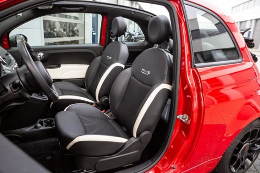 Fiat 500 C - 1.2 Sport Cabrio | Sport | GR scherm | lederen bekleding met sportstoelen | - 1