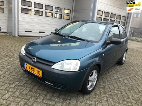 Opel Corsa - 1.0-12V (bj 2001) *AIRCO* APK: 09-2020 Inruilkoopje - 1