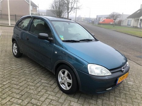 Opel Corsa - 1.0-12V (bj 2001) *AIRCO* APK: 09-2020 Inruilkoopje - 1