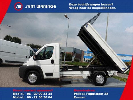 Fiat Ducato - 35L 2.3 MAXI 130 PK MULTIJET 3 TON TREKGEWICHT AIRCO CRUISE-CONTROL BAKWAGEN MET KIEPF - 1