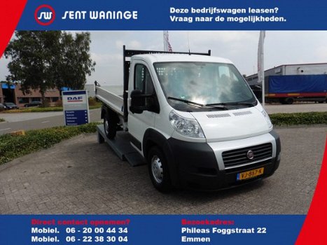 Fiat Ducato - 35L 2.3 MAXI 130 PK MULTIJET 3 TON TREKGEWICHT AIRCO CRUISE-CONTROL BAKWAGEN MET KIEPF - 1