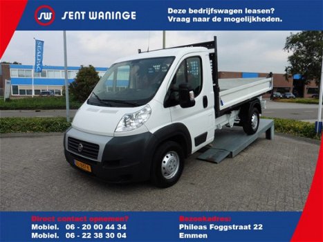 Fiat Ducato - 35L 2.3 MAXI 130 PK MULTIJET 3 TON TREKGEWICHT AIRCO CRUISE-CONTROL BAKWAGEN MET KIEPF - 1