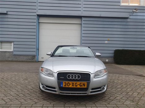 Audi A4 Cabriolet - 3.0 TDI quattro Pro Line FULL OPTIONS/AUTOMAAT/LEDER/NAVI/CRUISE/PSENSOR - 1