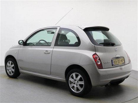 Nissan Micra - 1.6i 16v 110pk 3drs ACENTA PLUS | CLIMA | HALF LEDER | LM-VELGEN - 1