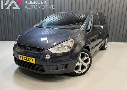 Ford S-Max - 2.0 16V Titanium Navi Cruisecontrol DVD Half Leer - 1