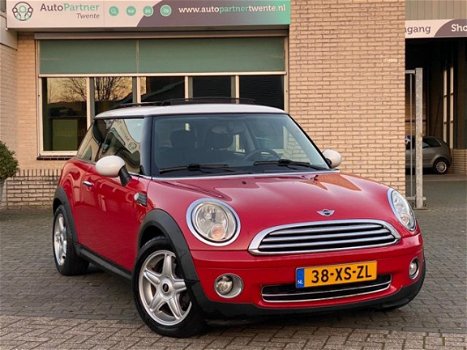 Mini Mini Cooper - 1.6 COOPER CHILI AIRCO PANORAMADAK HALF LEDER - 1