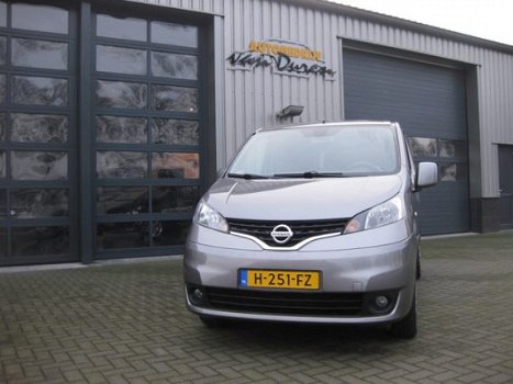 Nissan NV200 - 1.6-16v met Navi, Airco Dubb.Cabine en Rolstoelrijplaat - 1