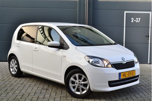 Skoda Citigo - 1.0 Greentech Fresh | Navi | Cruise | Ultra luxe interieur | Dealer onderhouden - 1