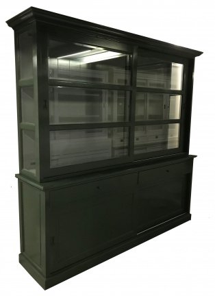 Buffetkast Lisse Oijf groen - groen 240 x 50/40 x 220cm - nr. 1