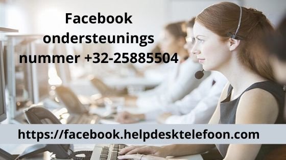 Facebook-telefoonnummer voor ondersteuning +32-25885504 - 1