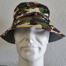 Vissersshoed - Boonie hat Camouflage