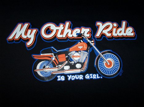 T-shirt My other ride ( uitverkoop ) - 1