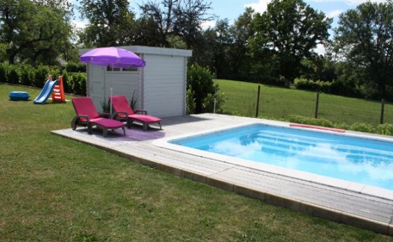 Vakantiewoning met privé zwembad, verwarmd in Centraal Massief - 8